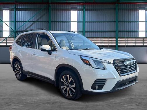 Crystal White Pearl 2024 Subaru Forester Limited