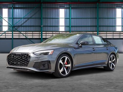 Daytona Gray Pearl Effect 2024 Audi A5 Sportback 45 S Line Premium Plus