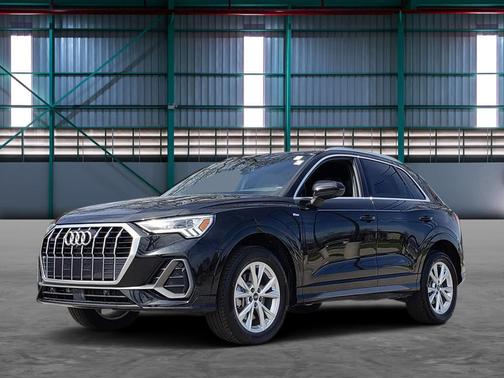 Mythos Black Metallic 2025 Audi Q3 45 S line Premium Plus