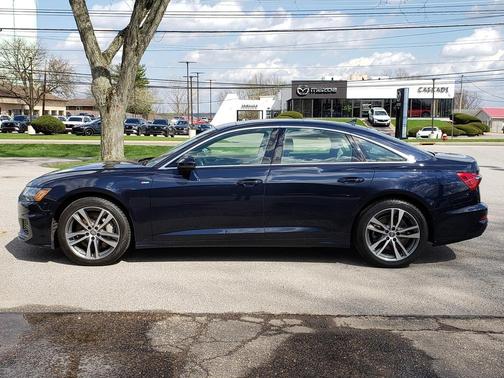 Firmament Blue Metallic 2019 Audi A6 55 Prestige