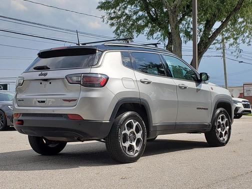 Billet Silver Metallic Clearcoat 2022 Jeep Compass Trailhawk