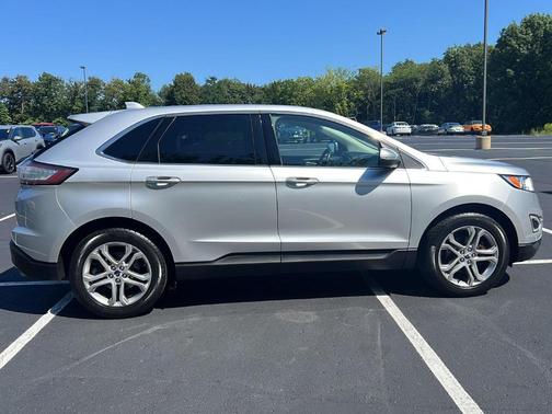 Ingot Silver 2017 Ford Edge Titanium