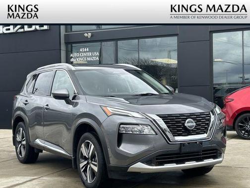Gun Metallic 2023 Nissan Rogue Platinum