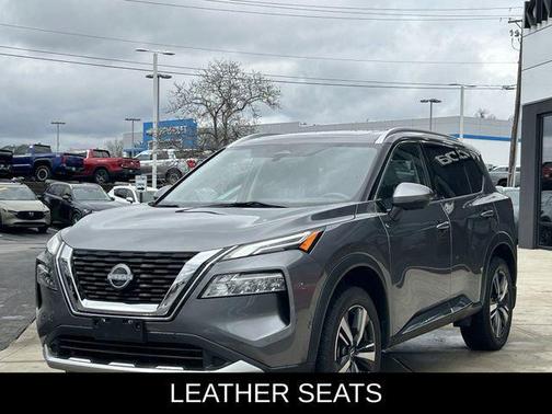 Gun Metallic 2023 Nissan Rogue Platinum