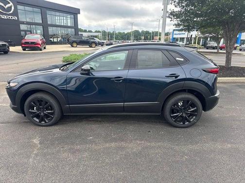 Deep Crystal Blue Mica 2026 Mazda CX-30 2.5 Turbo Premium Plus Package