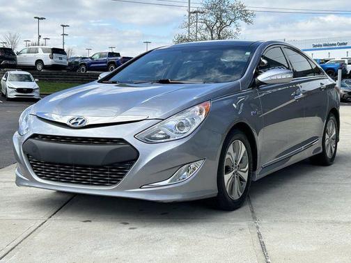Pewter Gray Metallic 2014 Hyundai SONATA Hybrid Limited