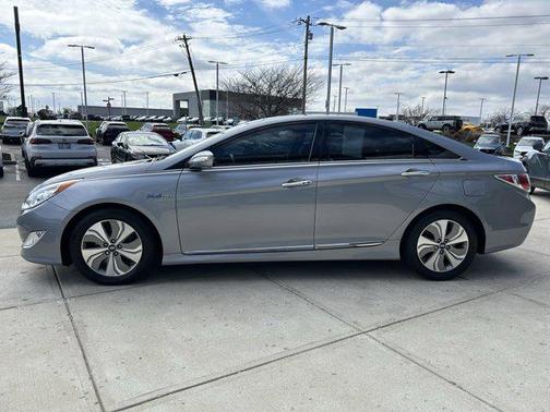 Pewter Gray Metallic 2014 Hyundai SONATA Hybrid Limited