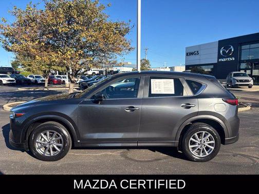 Machine Gray Metallic 2025 Mazda CX-5 2.5 S Preferred Package