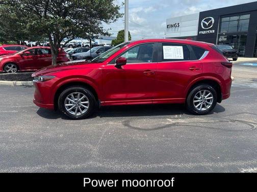 Soul Red Crystal Metallic 2025 Mazda CX-5 2.5 S Preferred Package