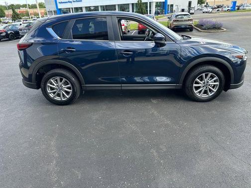Deep Crystal Blue Mica 2023 Mazda CX-5 2.5 S Preferred Package