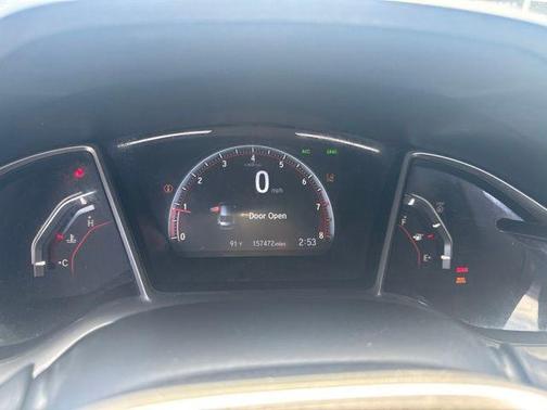 Aegean Blue Metallic 2020 Honda Civic Sport