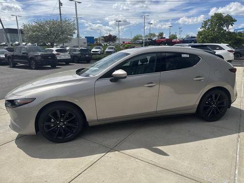 Platinum Quartz Metallic 2026 Mazda Mazda3 FWD w/Premium Package