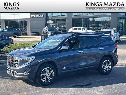 Blue Steel Metallic 2018 GMC Terrain SLE