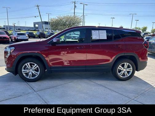 Volcanic Red Tintcoat 2024 GMC Terrain SLE