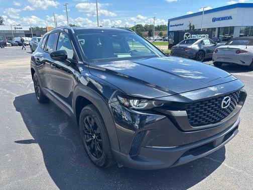 Jet Black Mica 2025 Mazda CX-50 2.5 S Preferred Package