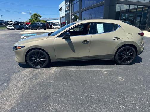 Zircon Sand Metallic 2025 Mazda Mazda3 2.5 Turbo AWD