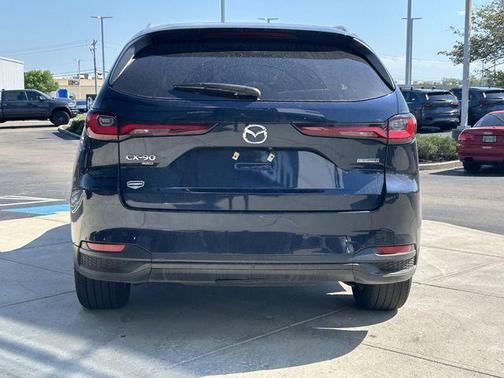 Deep Crystal Blue Mica 2025 Mazda CX-90 3.3 Turbo Preferred
