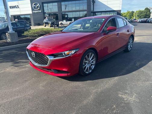 Soul Red Crystal Metallic 2023 Mazda Mazda3 FWD w/Preferred Package