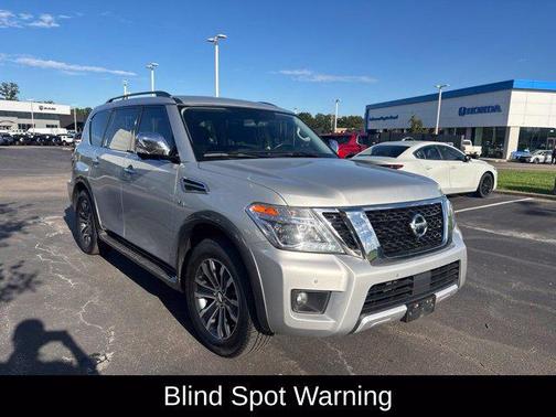 Brilliant Silver 2018 Nissan Armada SL