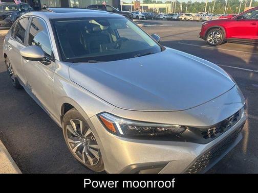 Lunar Silver Metallic 2024 Honda Civic EX-L