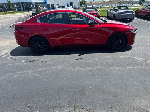 Soul Red Crystal Metallic 2024 Mazda Mazda3 2.5 S Select Sport