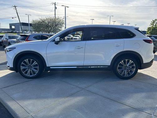 Snowflake White Pearl Mica 2023 Mazda CX-9 Signature