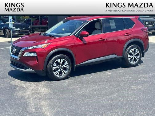 Scarlet Ember Tintcoat 2021 Nissan Rogue SV