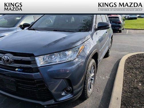 Shoreline Blue Pearl 2019 Toyota Highlander XLE