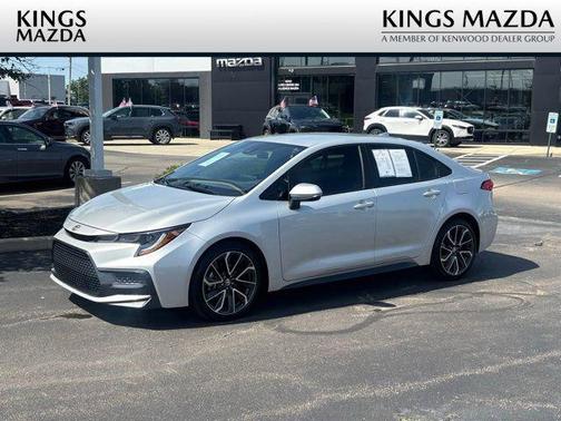 Classic Silver Metallic 2020 Toyota Corolla SE