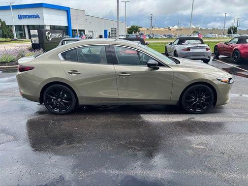 Zircon Sand Metallic 2025 Mazda Mazda3 2.5 Turbo AWD