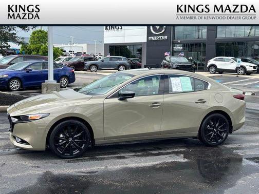 Zircon Sand Metallic 2025 Mazda Mazda3 2.5 Turbo AWD