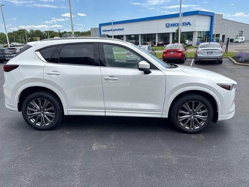 Rhodium White Metallic 2025 Mazda CX-5 2.5 Turbo Signature