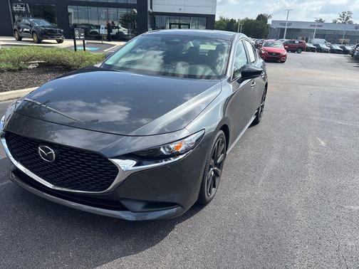 Machine Gray Metallic 2025 Mazda Mazda3 2.5 S Select Sport
