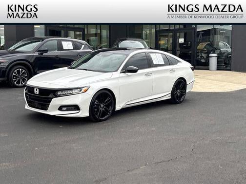 Platinum White Pearl 2020 Honda Accord Touring 2.0T