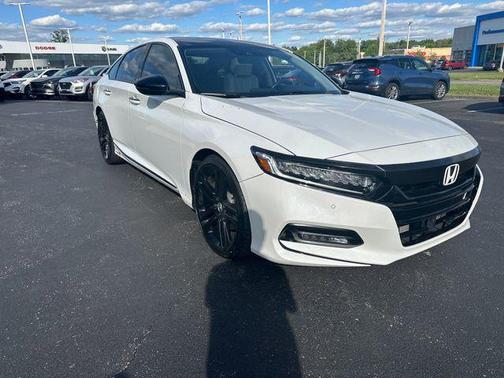 Platinum White Pearl 2020 Honda Accord Touring 2.0T