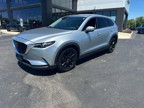 Sonic Silver Metallic 2023 Mazda CX-9 Touring Plus