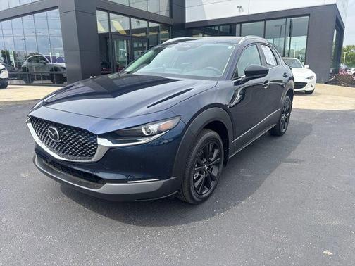 Deep Crystal Blue Mica 2025 Mazda CX-30 2.5 S Select Sport