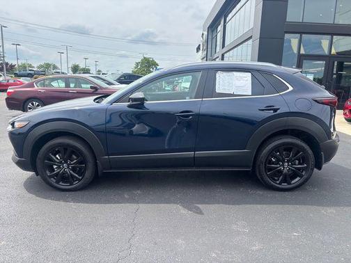 Deep Crystal Blue Mica 2025 Mazda CX-30 2.5 S Select Sport