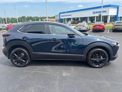 Deep Crystal Blue Mica 2025 Mazda CX-30 2.5 S Select Sport