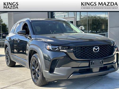 Jet Black Mica 2025 Mazda CX-50 2.5 S Preferred Package