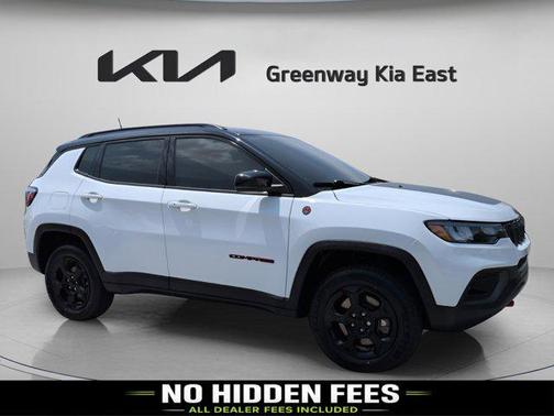 Bright White Clearcoat 2023 Jeep Compass Trailhawk