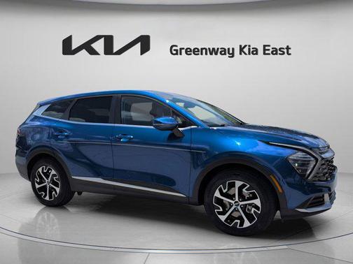 Sapphire Blue 2025 Kia Sportage EX
