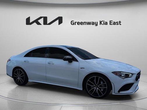 Digital White Metallic 2022 Mercedes-Benz AMG CLA 35 4MATIC