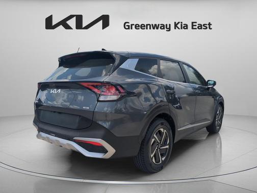 Gravity Gray 2023 Kia Sportage Hybrid LX