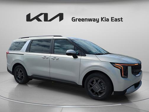 Ivory Silver 2026 Kia Carnival Hybrid EX