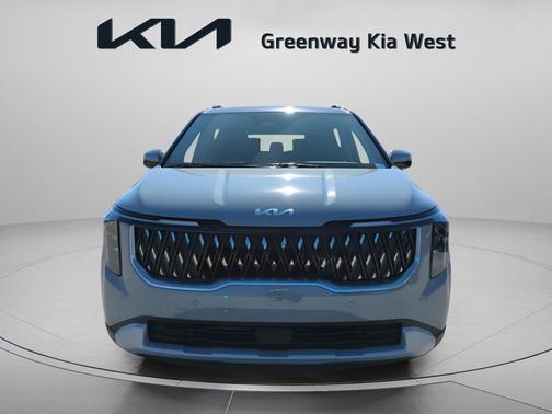 Ceramic Silver 2026 Kia Carnival Hybrid EX