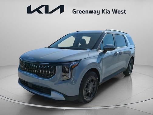 Ceramic Silver 2026 Kia Carnival Hybrid EX