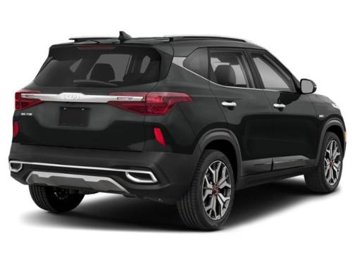 Cherry Black 2022 Kia Seltos SX Turbo
