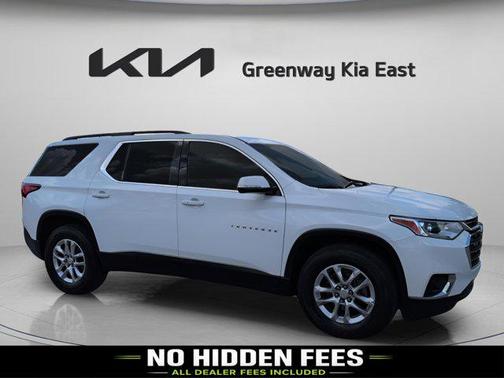 Summit White 2020 Chevrolet Traverse LT Cloth