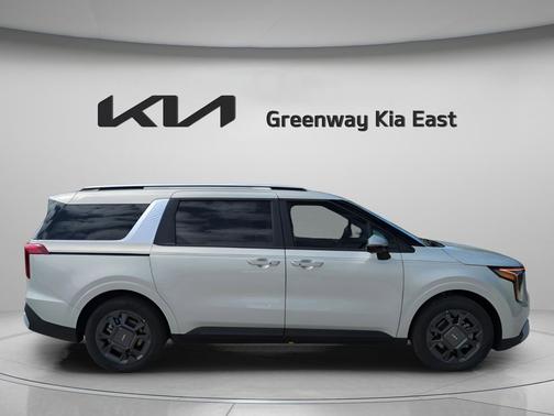 Ivory Silver 2026 Kia Carnival Hybrid EX